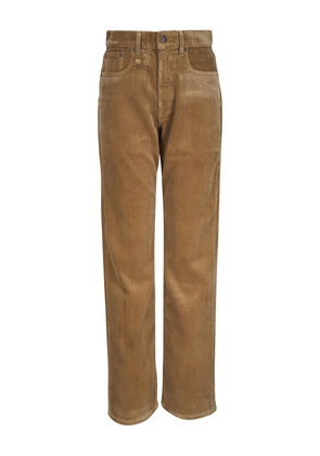 R13 corduroy trousers - Brown