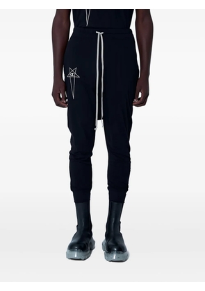 Rick Owens X Champion drawstring-waistband track pants - Black