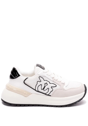 PINKO logo-patch trainers - White