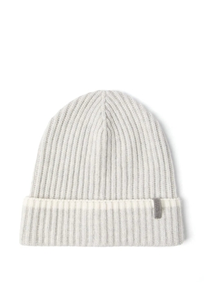 Brunello Cucinelli Monili-detail beanie hat - Neutrals