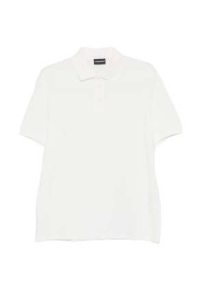 Emporio Armani short-sleeve polo shirt - White