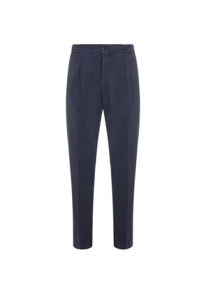 Kiton pleated trousers - Blue