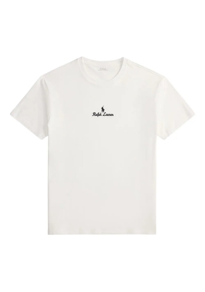 Polo Ralph Lauren logo-embroidered short-sleeve T-shirt - White