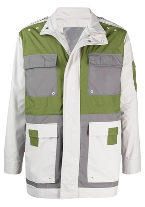 A-COLD-WALL* Rhombus cargo jacket - White