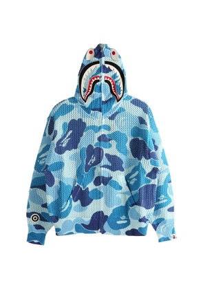 A BATHING APE® printed hoodie - Blue