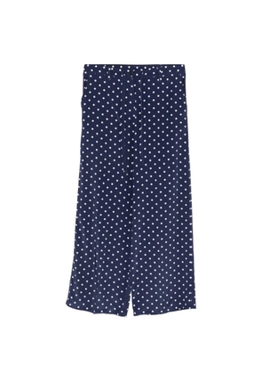 P.A.R.O.S.H. polka dot-pattern pants - Blue