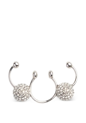 Valentino Garavani Poetique des Gouttes nose ring - Silver