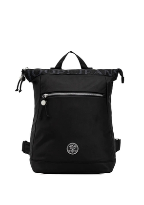 Joop! logo-detail top-zip backpack - Black