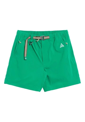 Nike elasticated-waistband shorts - Green