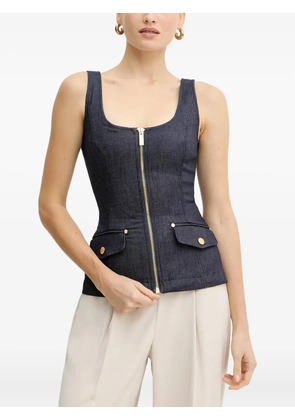 MARCIANO by GUESS zip-fastening pocket top - Blue