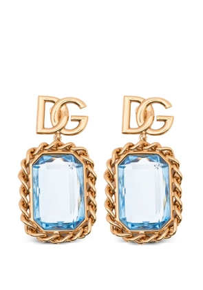 Dolce & Gabbana chain detail drop earrings - Gold