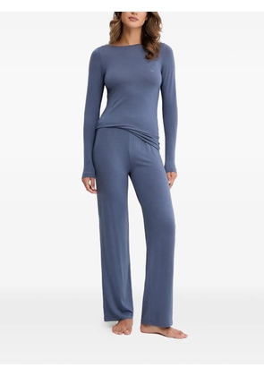 Emporio Armani long-sleeved pyjama set - Blue