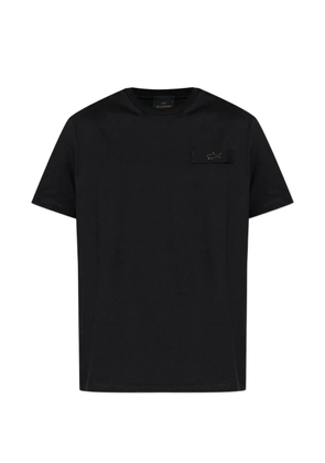 Paul & Shark logo-detail T-shirt - Black