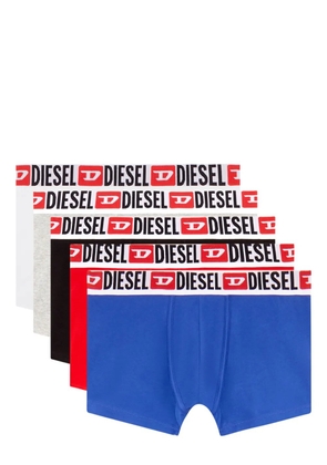 Diesel cotton boxer briefs (pack of five) - Blue