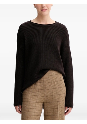 Marc O'Polo boat-neck sweater - Brown