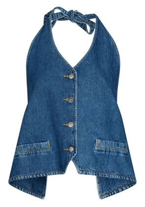 LIU JO denim top - Blue