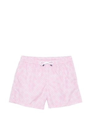 Fedeli floral print swim shorts - Pink
