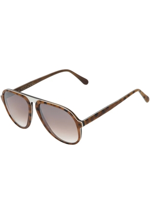 Ralph Vaessen 'Joost' sunglasses - Brown