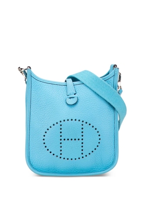 Hermès Pre-Owned 2021 Clemence Evelyne TPM 16 crossbody bag - Blue