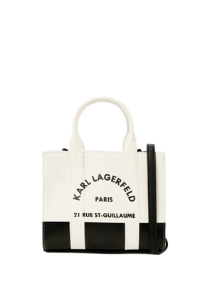 Karl Lagerfeld mini Rue St-Guillaume tote bag - Neutrals