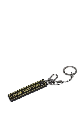Louis Vuitton Pre-Owned 2018 Taurillon Porte Cles Tab Holder Bag Charm key chain - Black