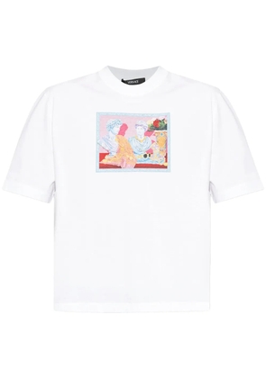 Versace graphic-print T-shirt - White