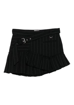 ISABEL MARANT Maddy pinstripe ruffled skirt - Black