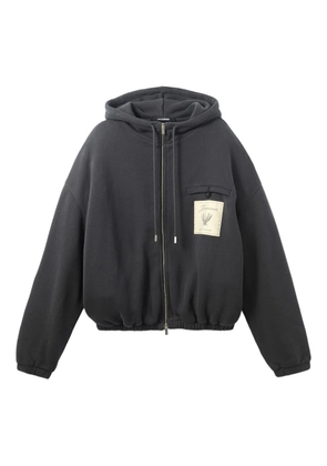 Jacquemus Le Torneo zip-up hoodie - Grey