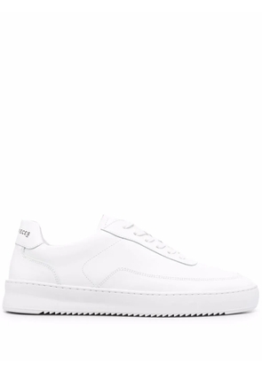 Filling Pieces branded heel-counter sneakers - White
