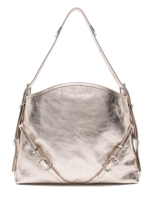 Givenchy medium Voyou laminated shoulder bag - Gold