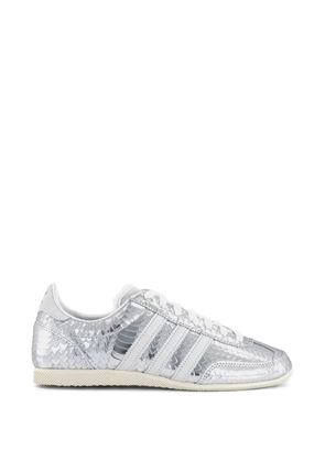 adidas Japan snake-effect stripe sneakers - Silver