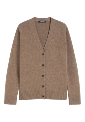 'S Max Mara V-neck buttoned-up cardigan - Brown