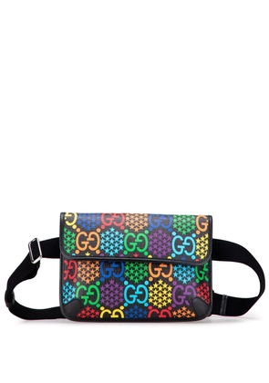 Gucci Pre-Owned 2016-2025 GG Supreme Psychedelic belt bag - Black