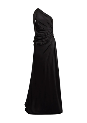 Nina Ricci asymmetric maxi dress - Black