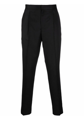 Officine Generale high-waisted tapered trousers - Black