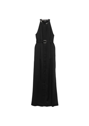 TOM FORD halter-neck belted maxi dress - Black