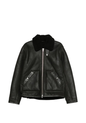 NN07 Atkinson 8173 leather jacket - Brown