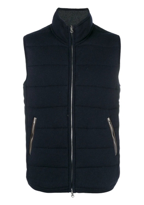N.Peal The Mall quilted gilet - Blue
