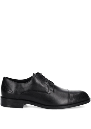 BOSS Colby perforated-cap derby shoes - Black