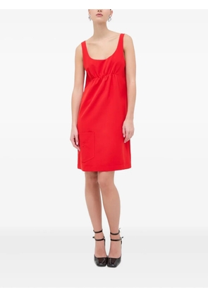 MOSCHINO JEANS empire-waist midi dress - Red