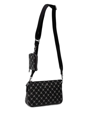 Joop! Cortina Jasmina logo-jacquard crossbody bag - Black
