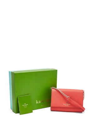 Kate Spade 2010s chain-strap crossbody bag - Red