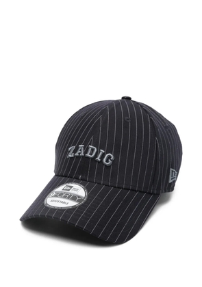 Zadig&Voltaire x New Era 9FORTY pinstripe logo cap - Blue
