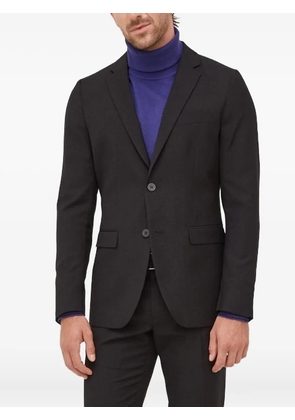Sisley single-breasted flap-pocket blazer - Black
