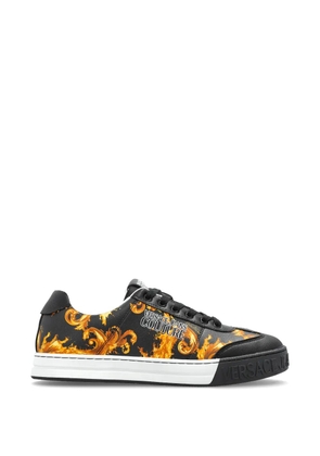 Versace Jeans Couture Barocco-print sneakers - Black
