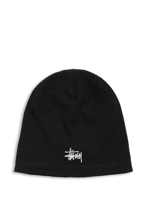 Stüssy Waffle Skullcap beanie hat - Black