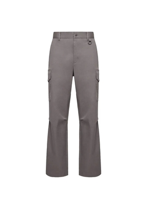 Moncler cargo gabardine trousers - Grey