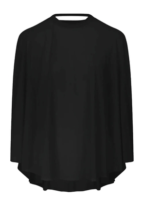 MM6 Maison Margiela mock-neck blouse - Black