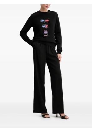 Karl Lagerfeld graphic-print sweatshirt - Black