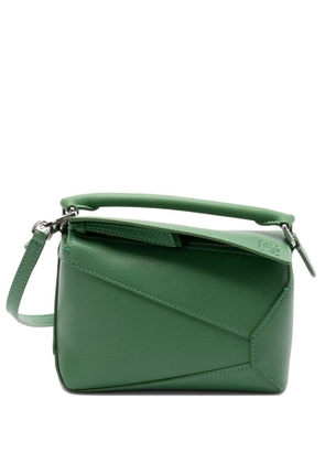 LOEWE mini Puzzle tote bag - Green